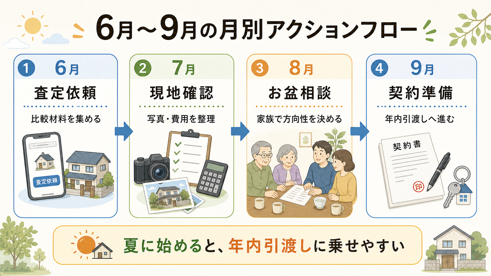 10年後の手元差シミュレーション