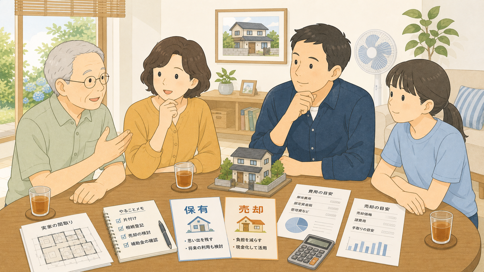夏に始める判断のフロー